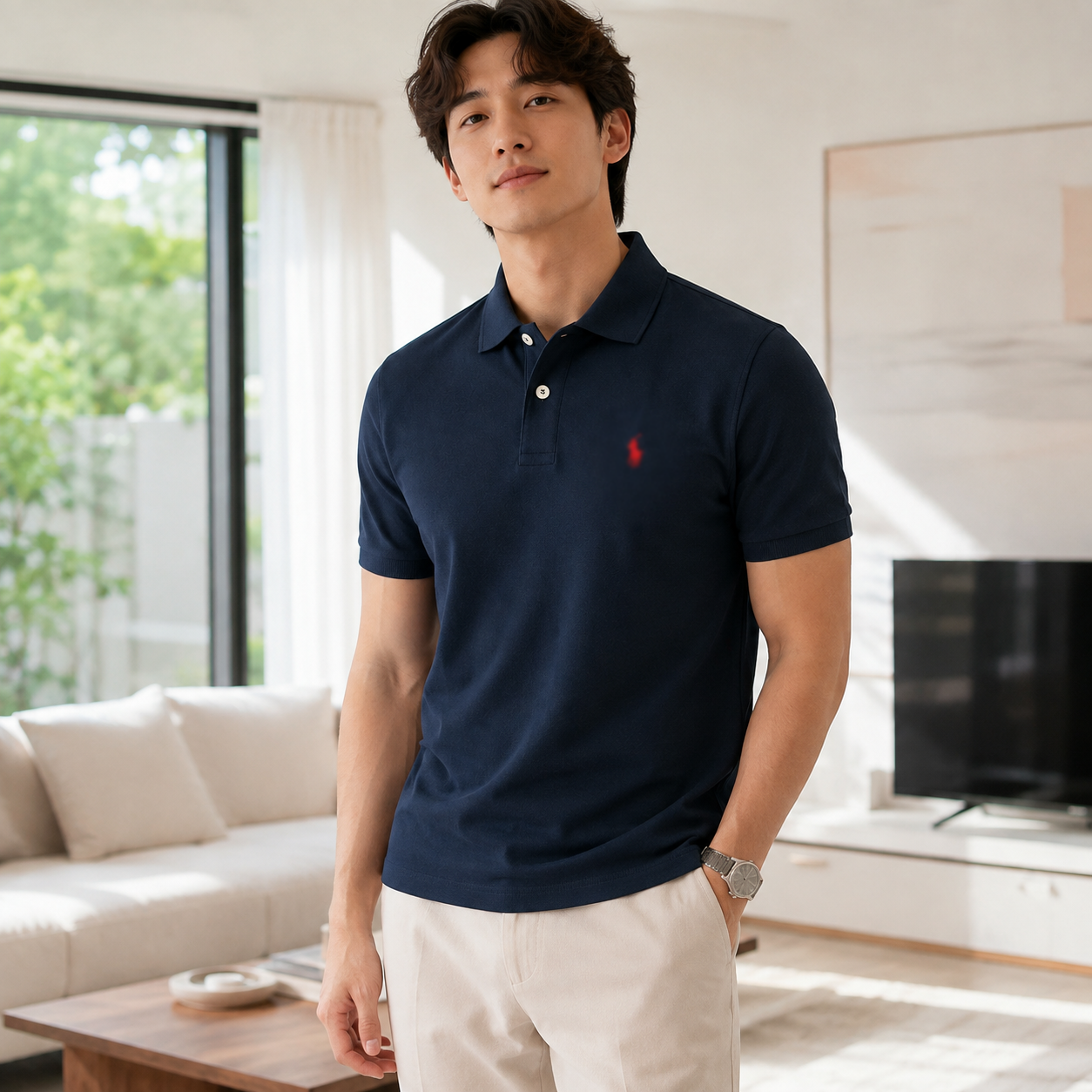 👕Men's RL Polo Shirts in Multiple Colors - Comfortable & Stylish