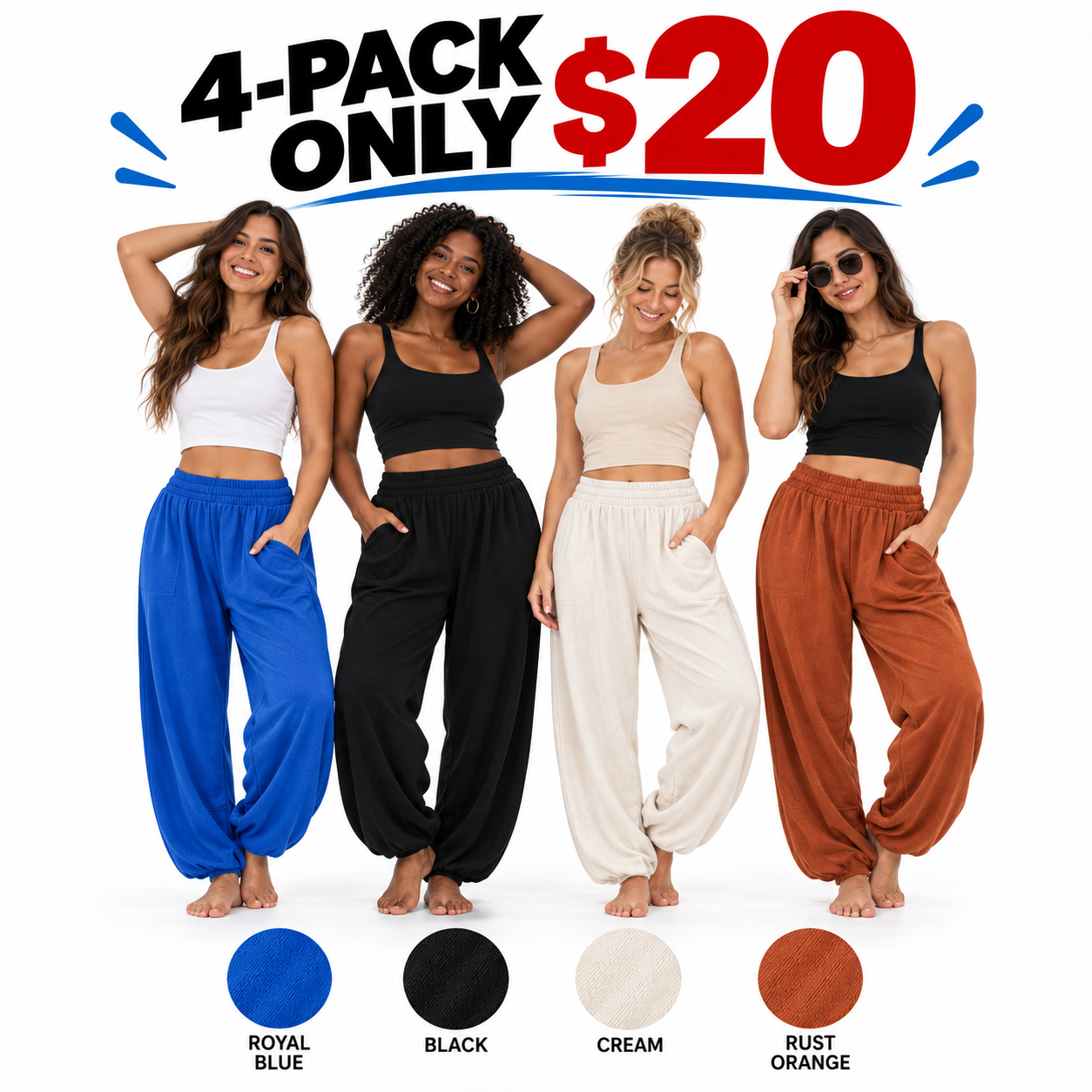 Women's Y2K Low-Rise Flared Sweatpants – Drawstring Micro Bootcut Lounge Pants