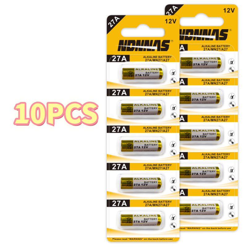 27A 12V Alkaline Battery A27 MN27 L828 For Doorbell Remote Key Fob