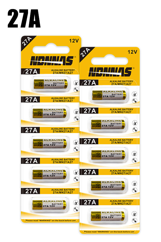 27A 12V Alkaline Battery A27 MN27 L828 For Doorbell Remote Key Fob