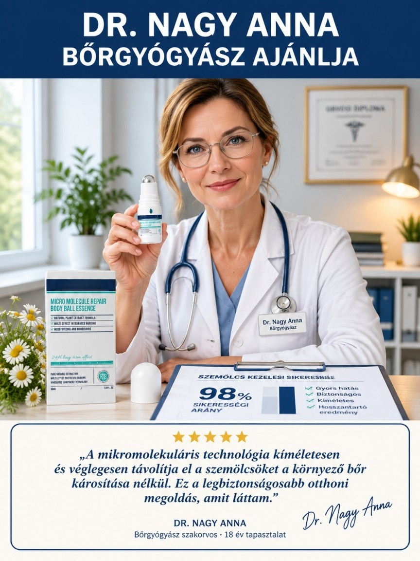 👍Fájdalommentes Bőrhiba Javító Szérum Golyós Adagolóval - Drága Kezelések Helyett- Kockázatmentes Vásárlás