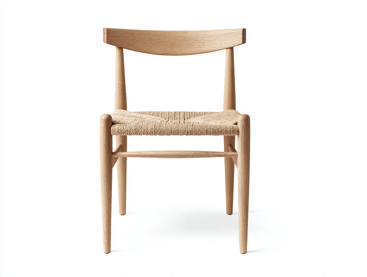 Sedia Da Pranzo 55×60×80 cm - legno chiaro - design moderno per esterno-Mimonzidecor