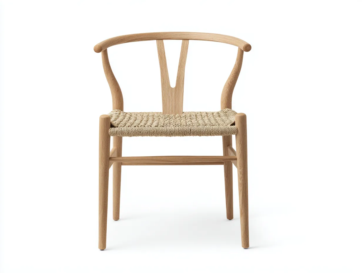 Sedia Da Pranzo 56×58×78 cm - legno naturale - stile nordico per esterno-Mimonzidecor