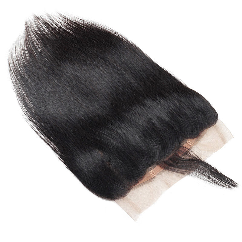 Allove Hair Straight 360 Lace Frontal Closure Virgin Human Hair : ALLOVEHAIR