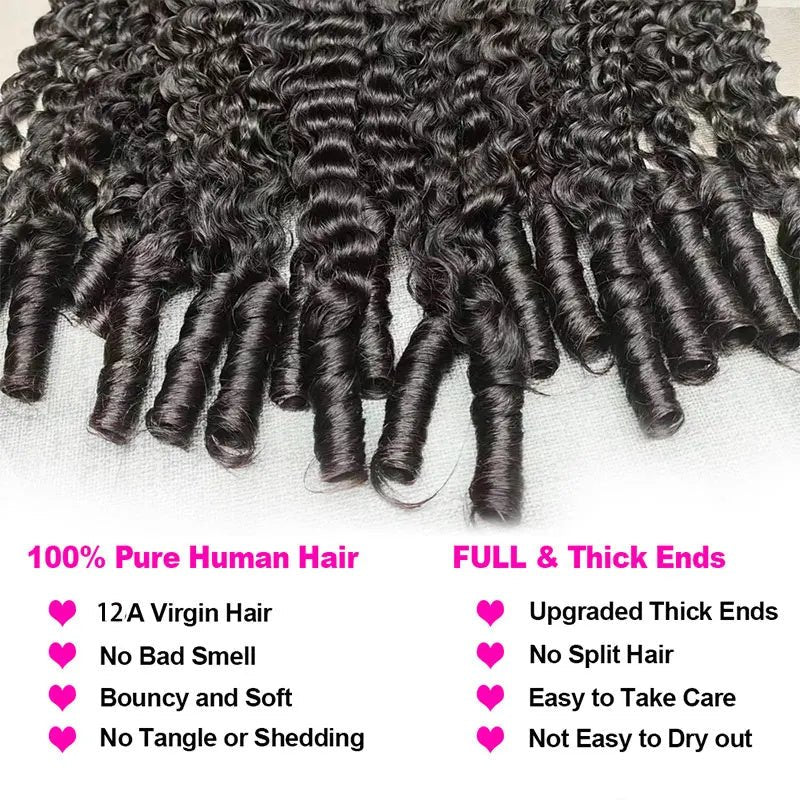 Allove Hair 12A Raw Burmese Curly 3 Bundles 100% Virgin Unprocessed Human Hair Extension - AlloveHair