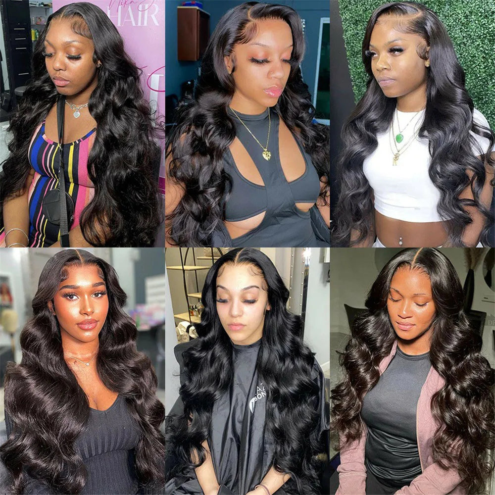 [50% OFF - No Code Needed] $119.99 for 26'' 5x5 Ready to Wear Body Wave Lace Front Wigs 180% Density - AlloveHair