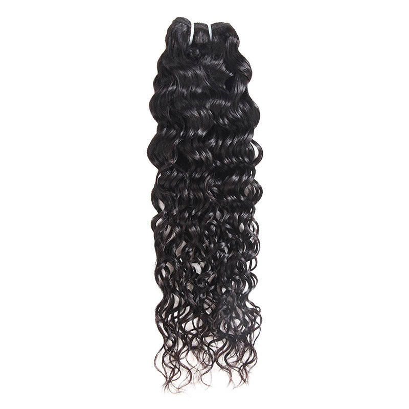 Discover the beauty of Allove Hair's exquisite water wave bundles, perfect for sew-in styles. Crafted from premium virgin human hair, these bundles offer luxurious texture and natural movement.