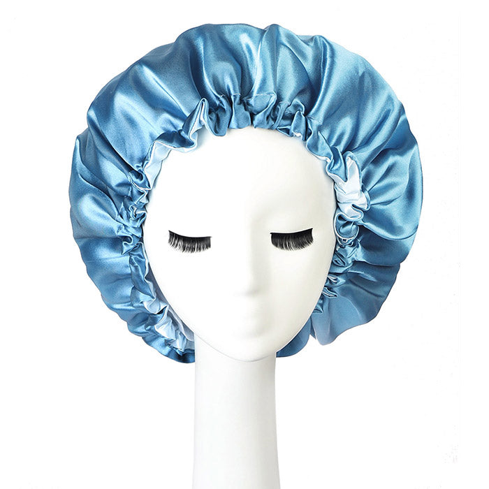 1PCS Satin Night Cap Sleeping Hat Silk Night Cap For Hair For Women - AlloveHair