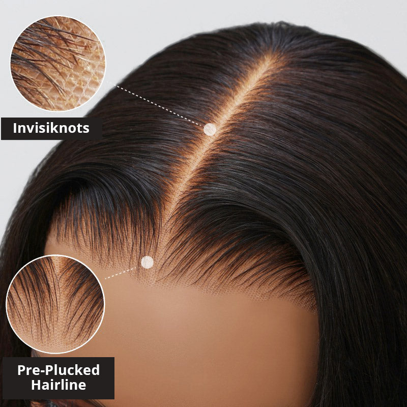 100% Glueless Wear Go Wig Pre Cut Lace Undetectable 13x6 Water Wave HD Lace Front Wigs 200% Density Wet and Wavy Wigs - AlloveHair