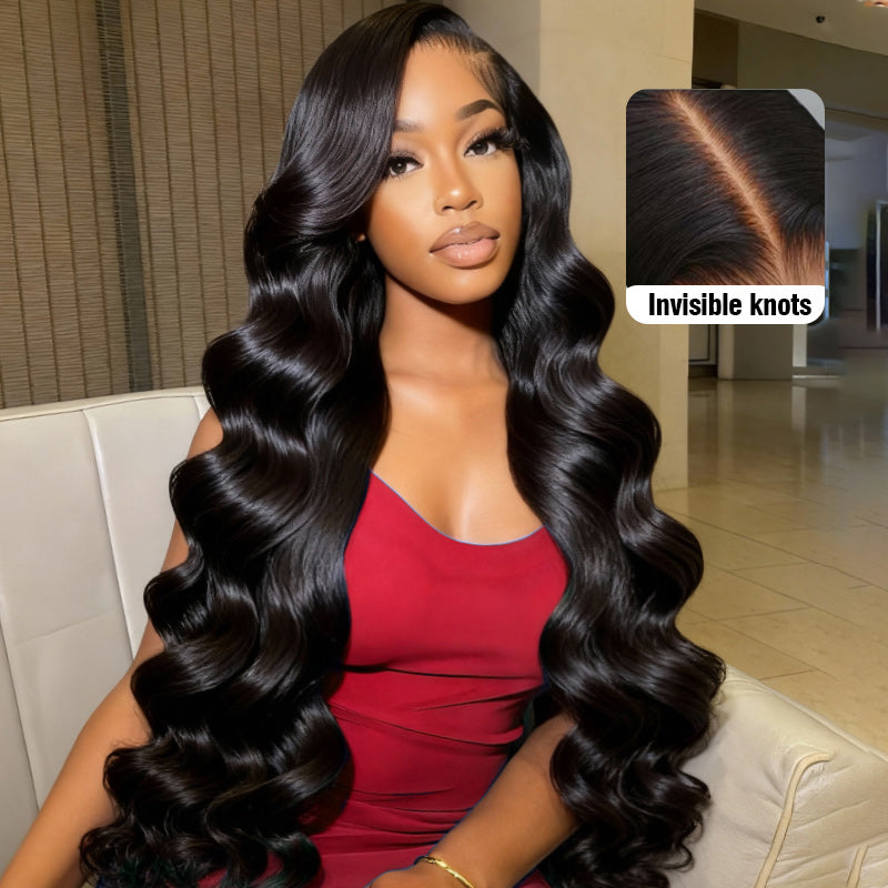 100% Glueless Wear Go Wig Pre-Cut Lace 13x4/13x6 HD Lace Wigs No Glue 200% Density Human Hair Wigs - AlloveHair