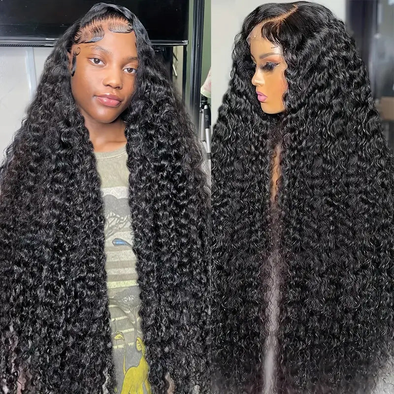 [Add to Cart 50% Off Automatically] 13x6 Lace front Wigs 30'' $165.99 180% Density Pre Everything - AlloveHair
