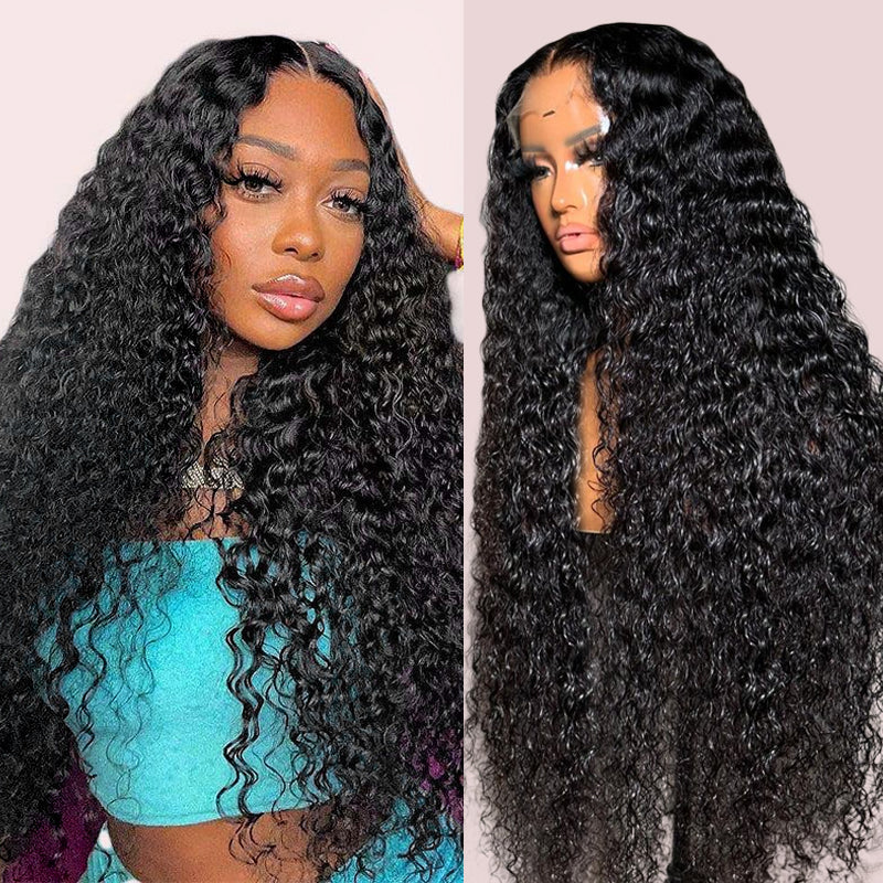 2 Wigs = $229 | 5x5 Glueless Wig 22'' Pre Everything and 13x4 Lace Front Wigs 30'' - AlloveHair