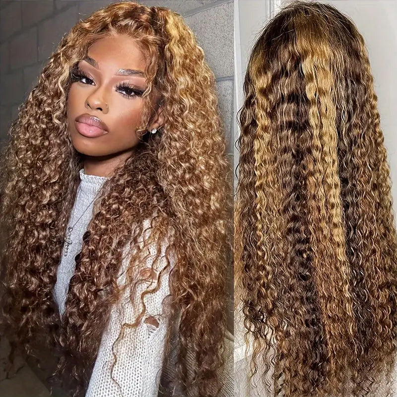 [Add to Cart 50% Off Automatically] 13x6 Lace front Wigs 30'' $165.99 180% Density Pre Everything - AlloveHair
