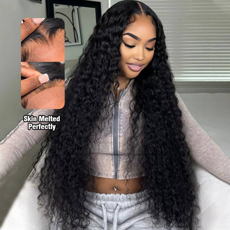 100% Glueless Wear Go Wig Pre-Cut Lace 13x4/13x6 HD Lace Wigs No Glue 200% Density Human Hair Wigs - AlloveHair