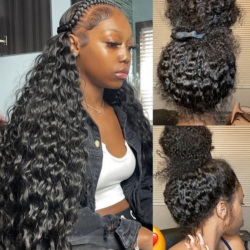 Allove Hair Affordable Loose Deep Wave Hairstyles Full Lace Wig Human Hair - AlloveHair
