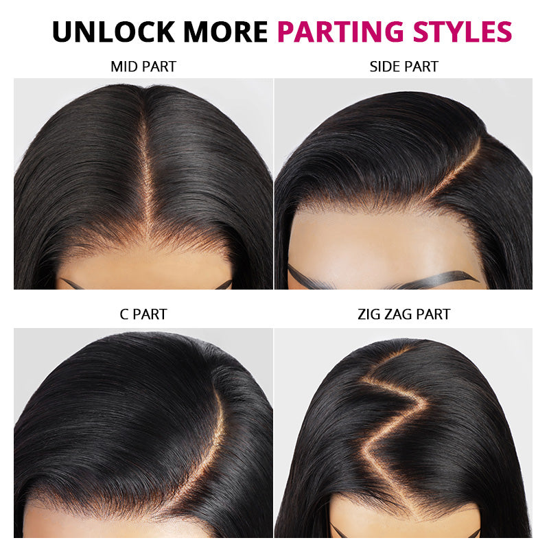 300% Density Curly Hair Glueless 13x4 Full Lace Front Wigs Super Double Drawn Virgin Human Hair - AlloveHair