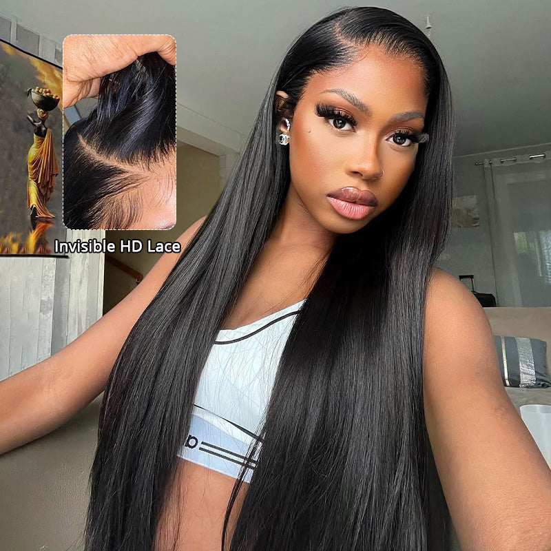 [Add to Cart 50% Off Automatically] 13x6 Lace front Wigs 30'' $165.99 180% Density Pre Everything - AlloveHair