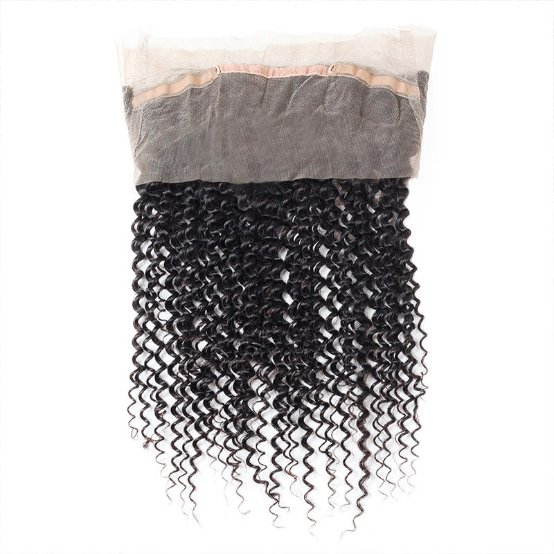 Allove Hair 8A Grade Kinky Curly 360 Lace Closure Virgin Human Hair : ALLOVEHAIR