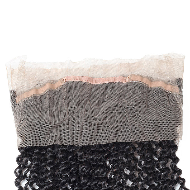 Allove Hair 8A Grade Kinky Curly 360 Lace Closure Virgin Human Hair - AlloveHair