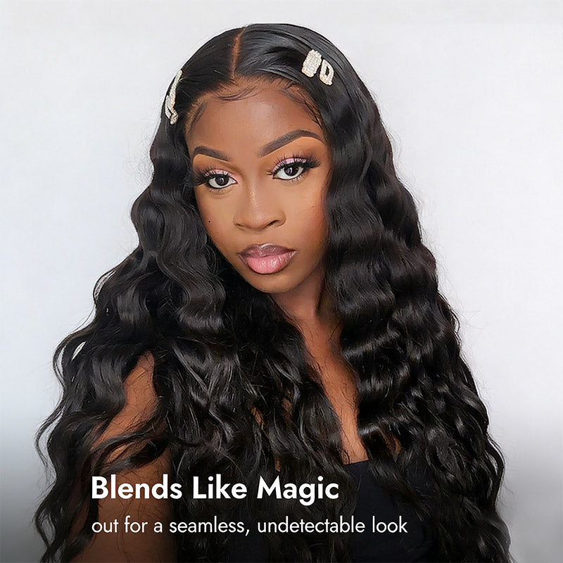 32 Inch Long Wigs Loose Deep Wave Virgin Human Hair 200% Density 5x5 HD Lace Front Wigs Ready To Go - AlloveHair