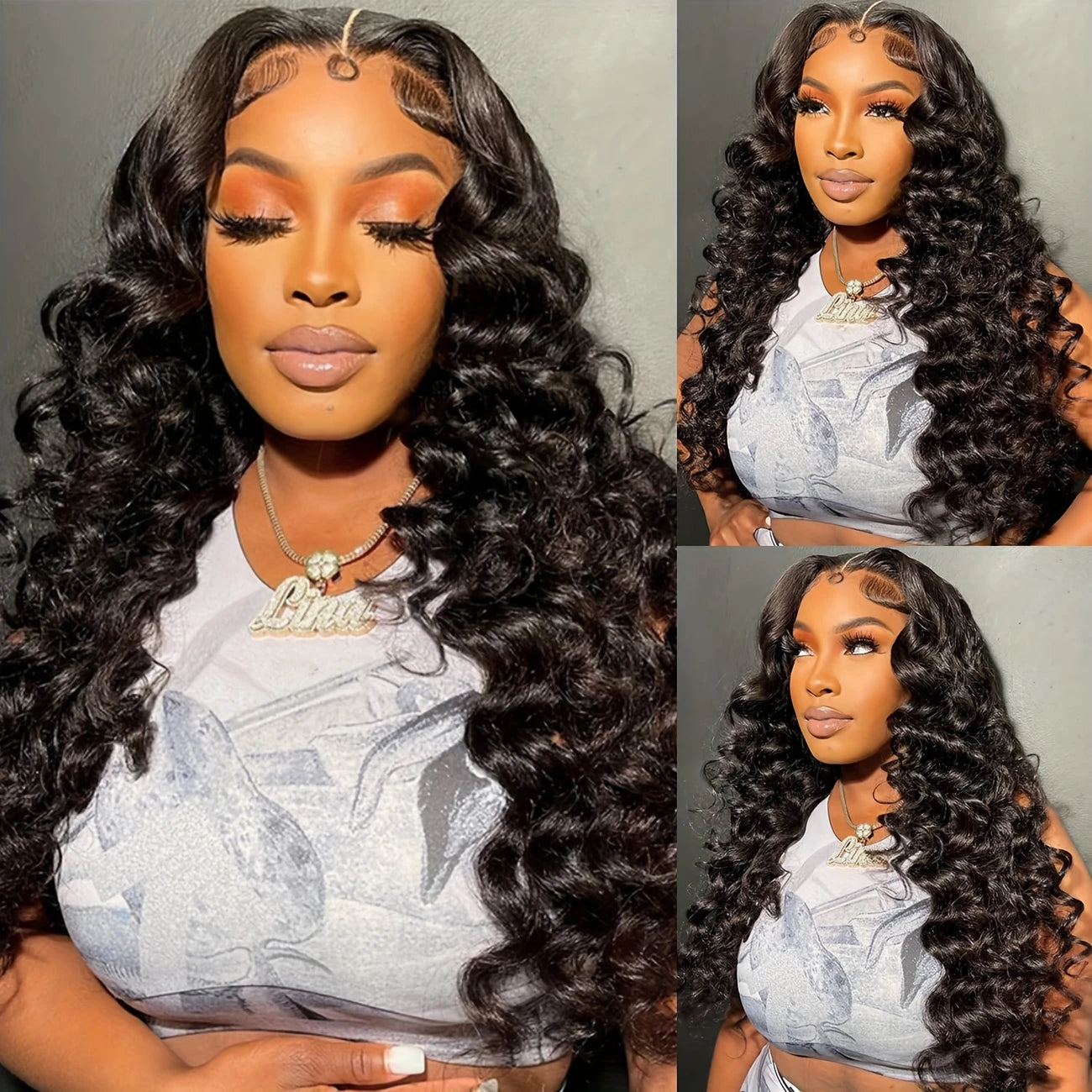 2 Wigs = $229 | 5x5 Glueless Wig 22'' Pre Everything and 13x4 Lace Front Wigs 30'' - AlloveHair