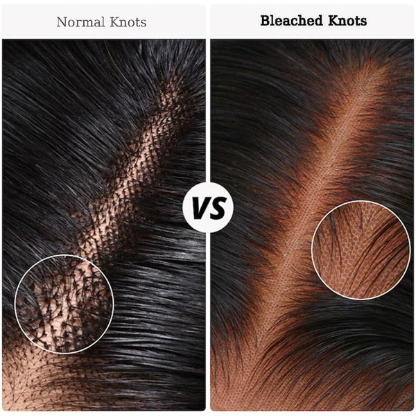 Bleached Knots Wear Go Wig | 30 Inch HD Body Wave Glueless Wig 13x4 PPB Lace Front Wig