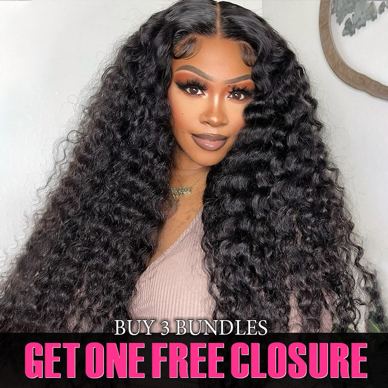 Get ready for a fabulous hair transformation with Allove Hair's water wave hair bundles, complete with a stunning closure! For a limited time, take advantage of our exciting buy one get one offer during our flash sale. This is the perfect opportunity to stock up on high-quality hair that delivers beautiful waves and effortless styling. Don¡¯t miss out!