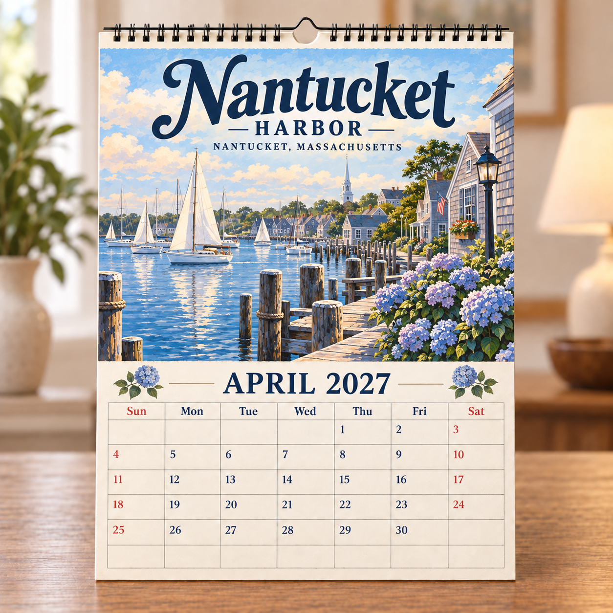 🧳 2027 Timeless American Destinations Wall Calendar