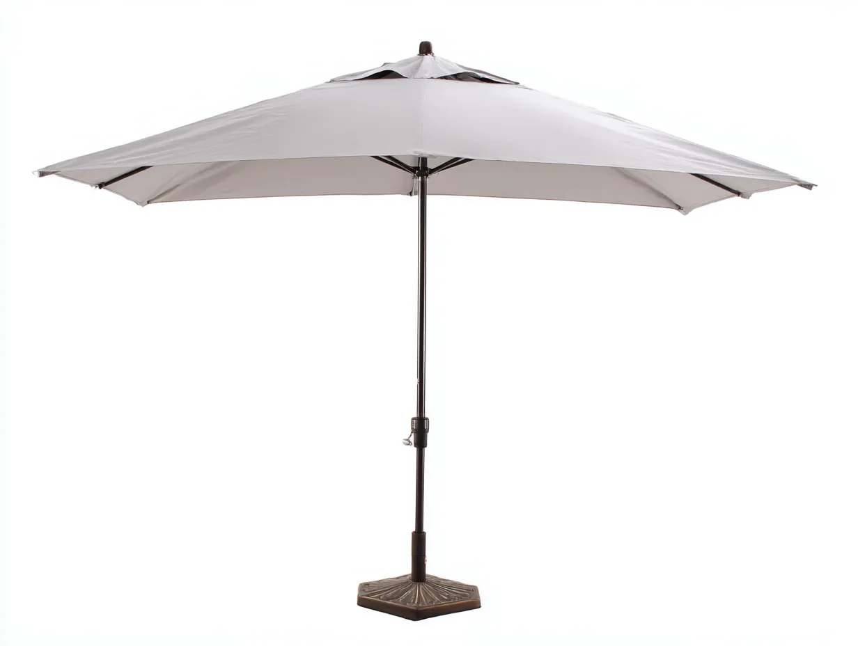 Sombrilla de terraza 300×300×250 cm - amarillo y negro - diseño moderno para terraza-Liviahahaus