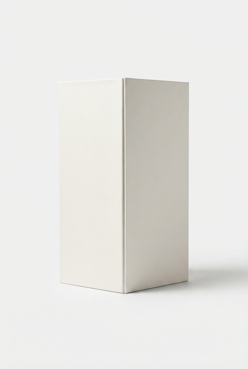 Ivory magnetic rigid gift box for corporate gifting