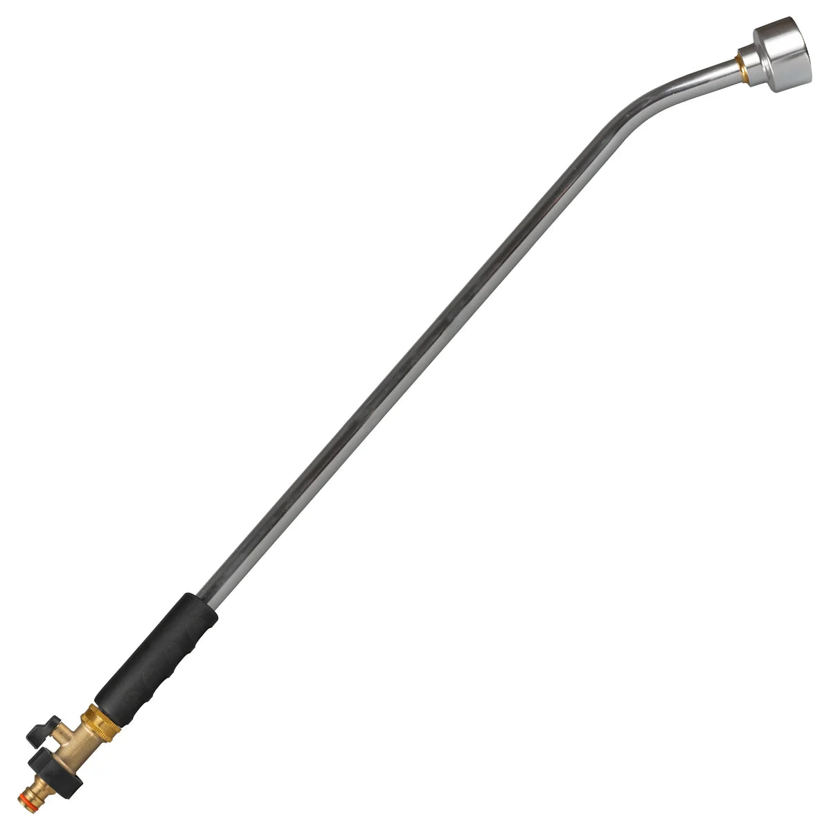 90cm Garden Watering Lance with Brass Valve and Quick Connect Male-Bathhkroom