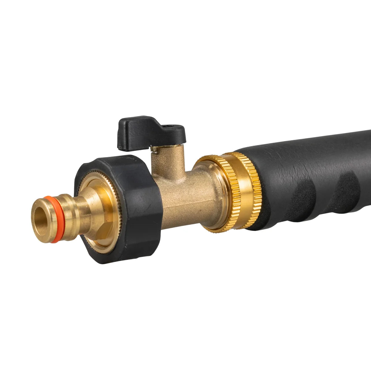 90cm Garden Watering Lance with Brass Valve and Quick Connect Male-Bathhkroom