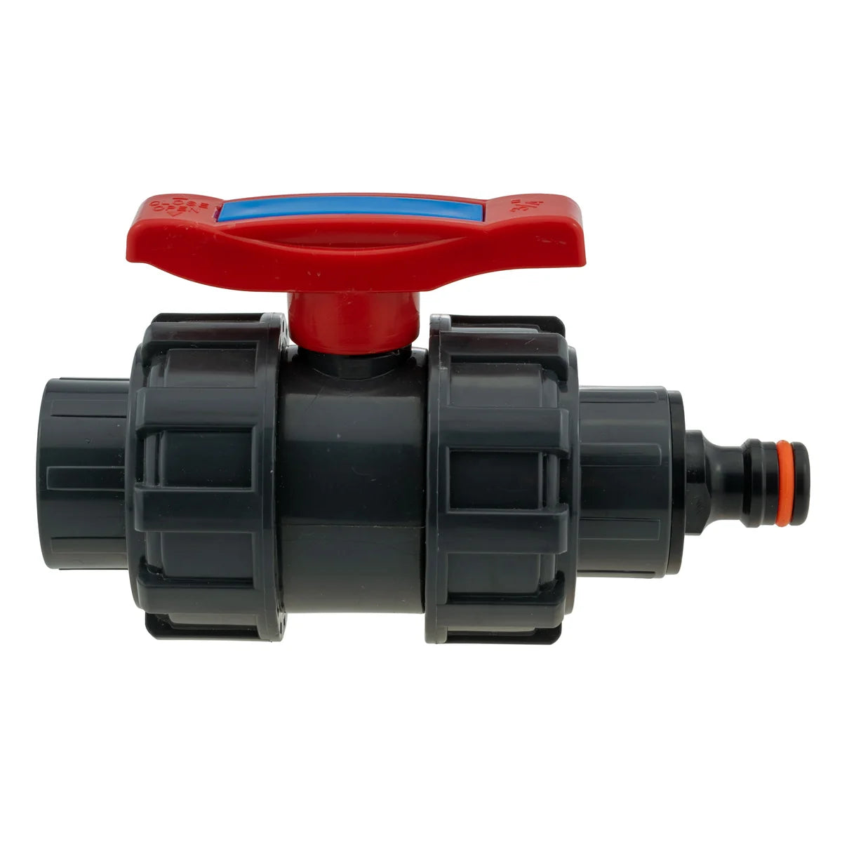 Double Union 3/4" BSPF Stopcock with Quick Connect Nipple-Bathhkroom