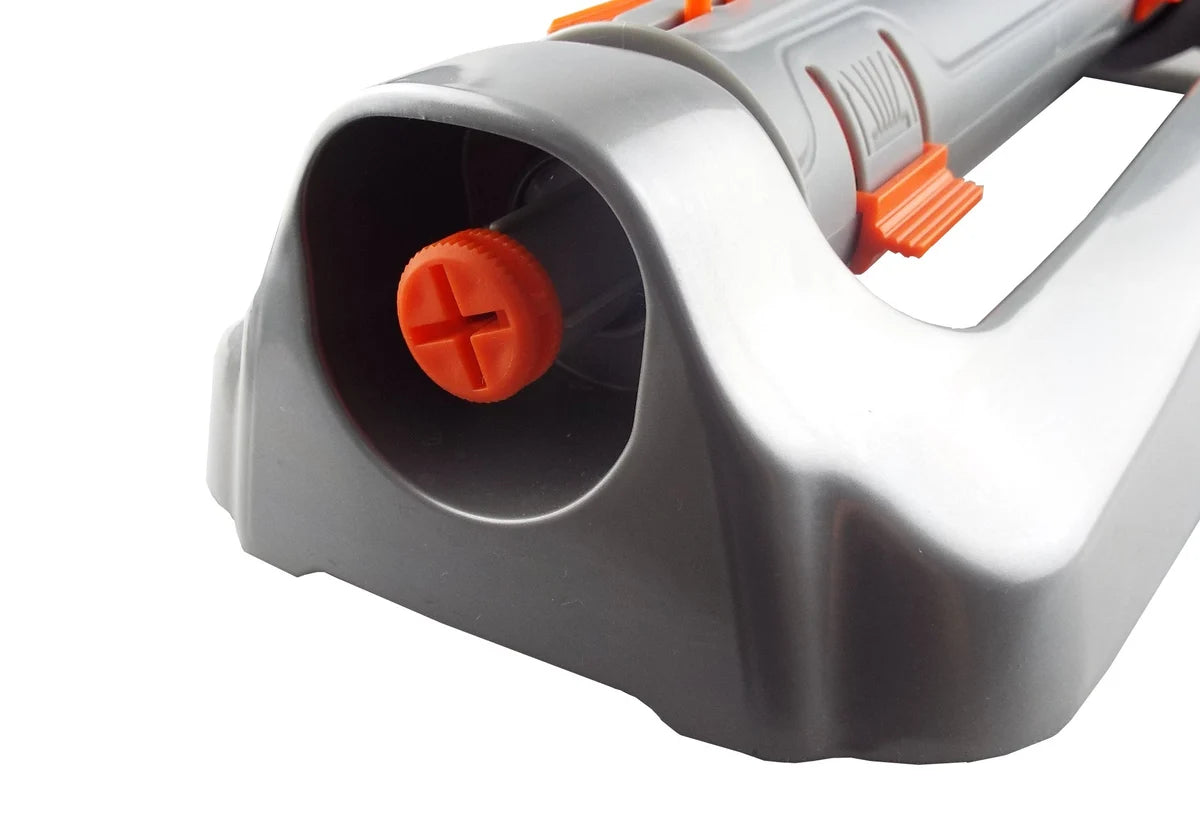 Metal Variable-Width Oscillating Sprinkler White Line-Bathhkroom