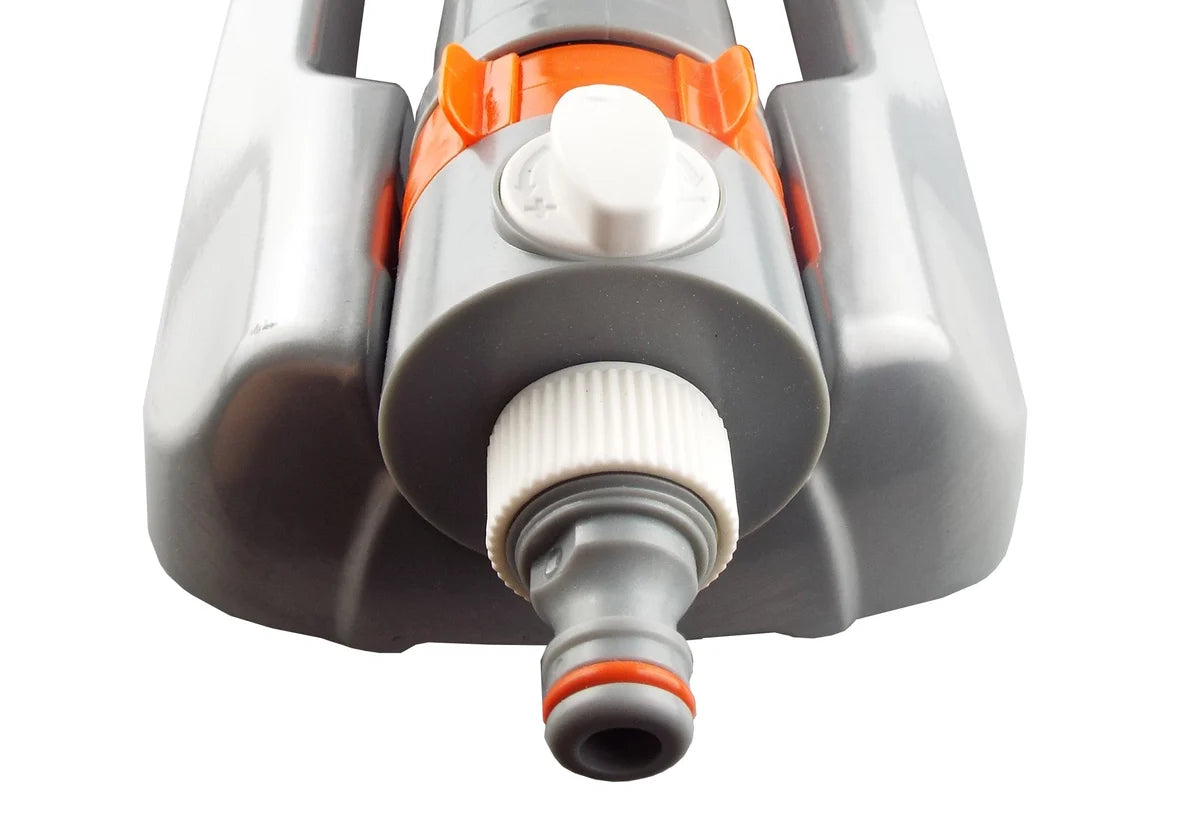 Metal Variable-Width Oscillating Sprinkler White Line-Bathhkroom