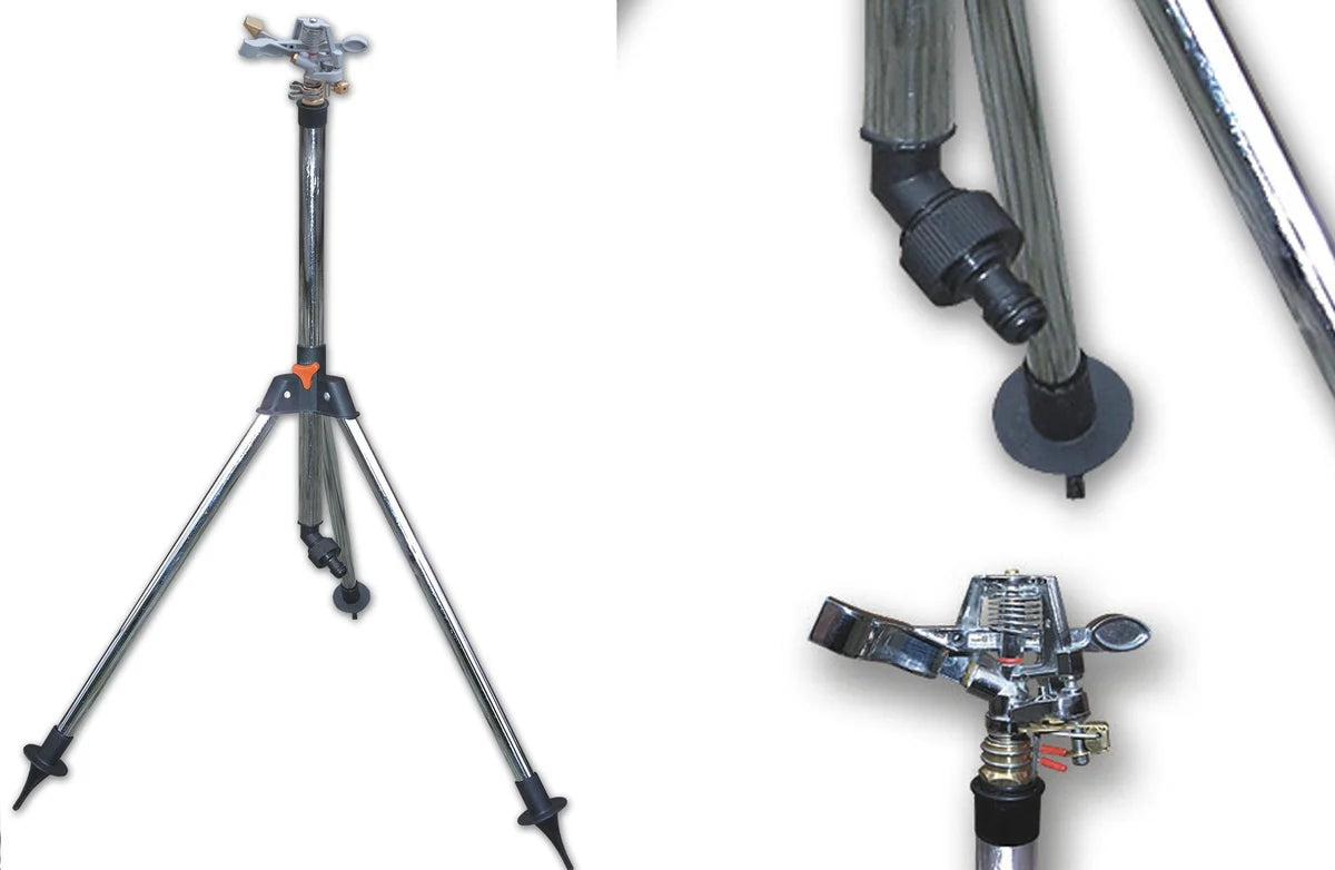 Pulsating Lawn Sprinkler on Tripod 90cm-Bathhkroom