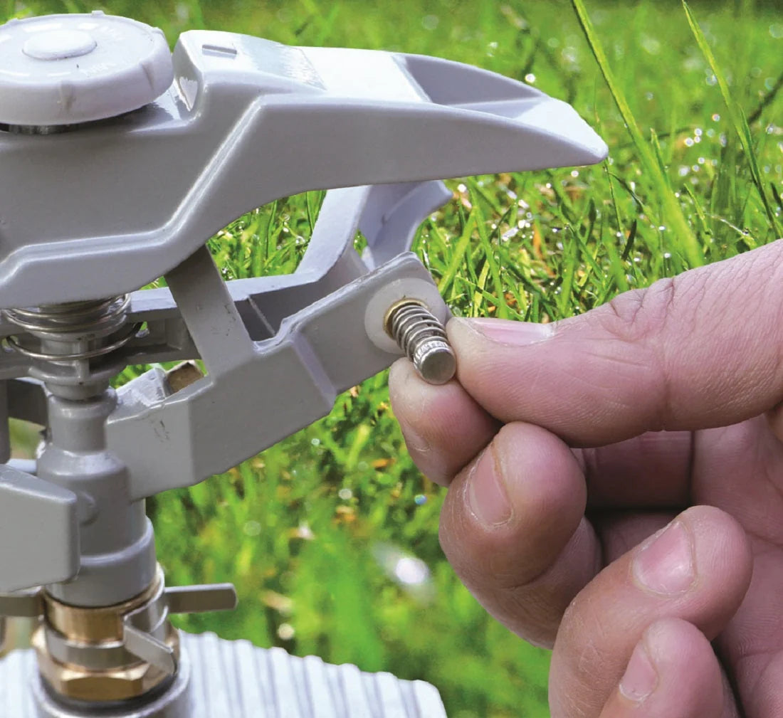 Pulsating Lawn Sprinkler - Triton White Line-Bathhkroom