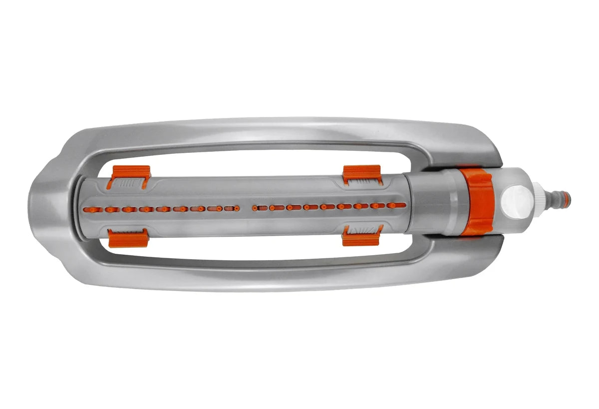 Metal Variable-Width Oscillating Sprinkler White Line-Bathhkroom