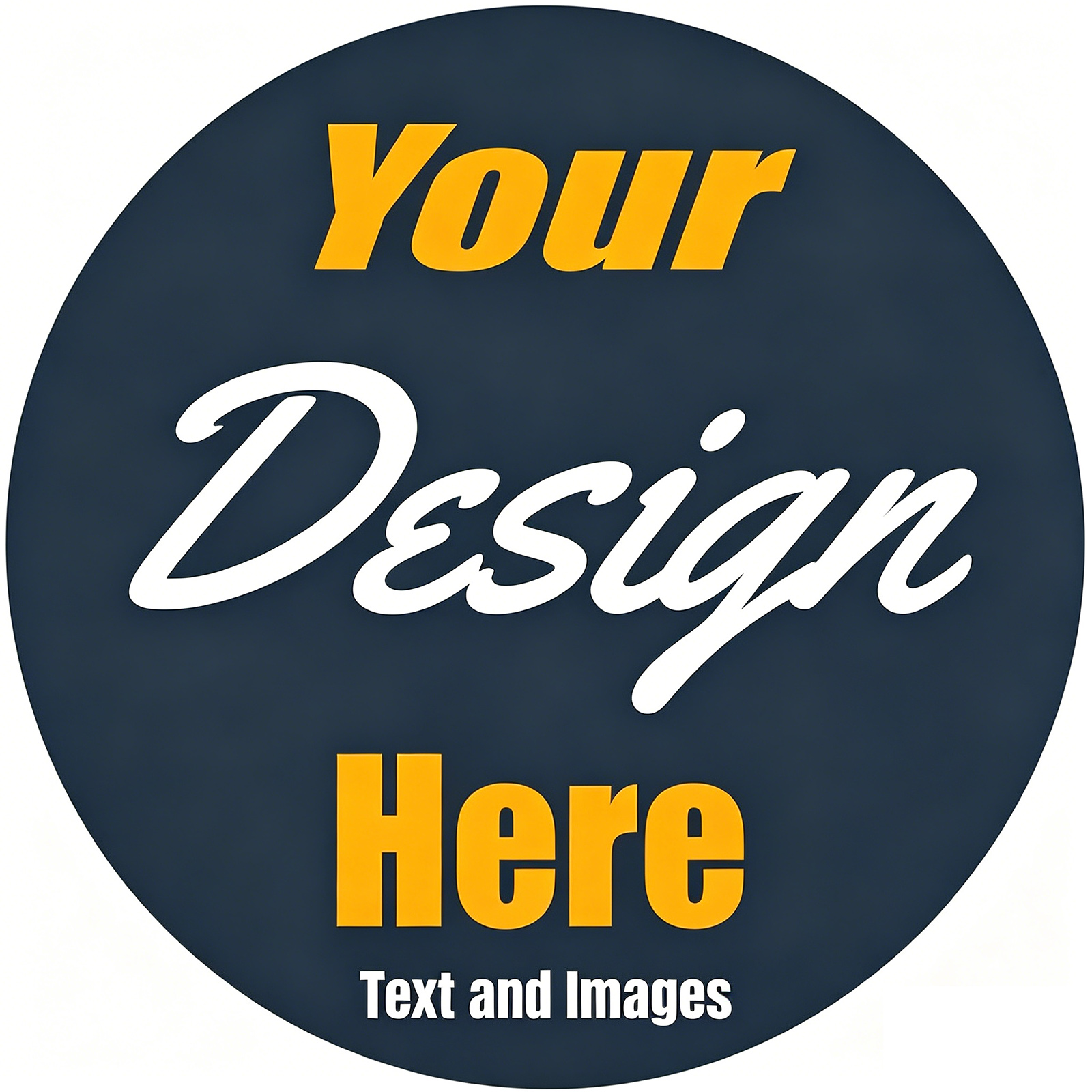 VulgrCo Custom Stickers, Image or Text- Vinyl Custom Labels Stickers Personalized - Waterproof, Dishwasher Safe, Fade Resistant, UV Protected Business Labels