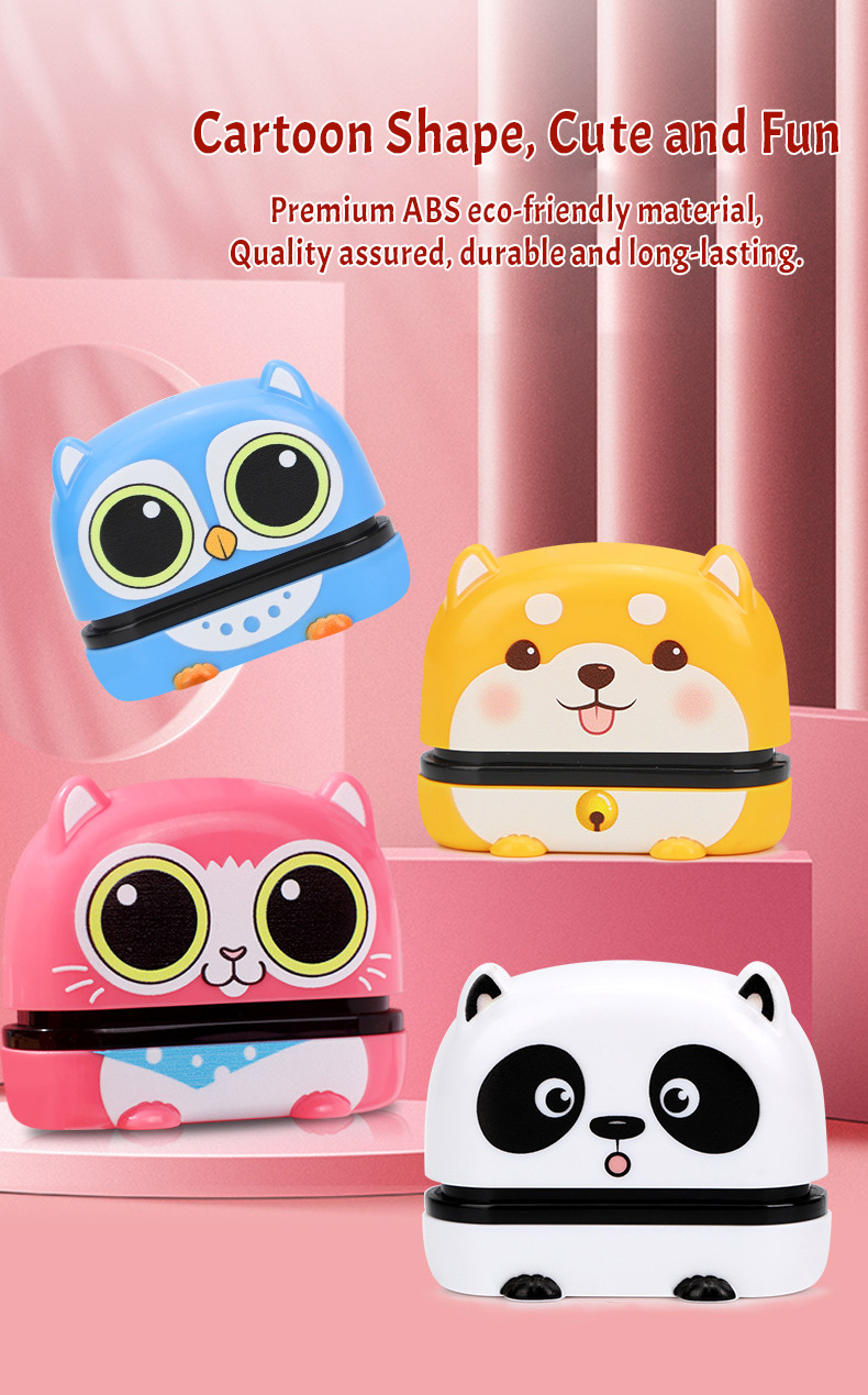 ExcelMark Clothing Name Stamp for Kids. Waterproof Ink. Perfect for Daycare, Camp, and School! (Puppy)