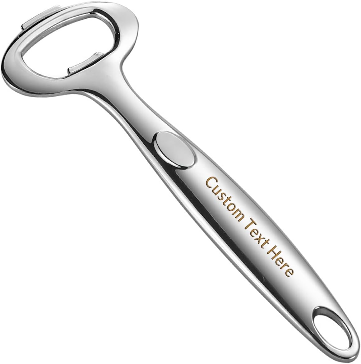 Custom Engraved Stainless Steel Classic Bottle Opener - Personalized Beer Opener for Party Birthday wedding festival Gift