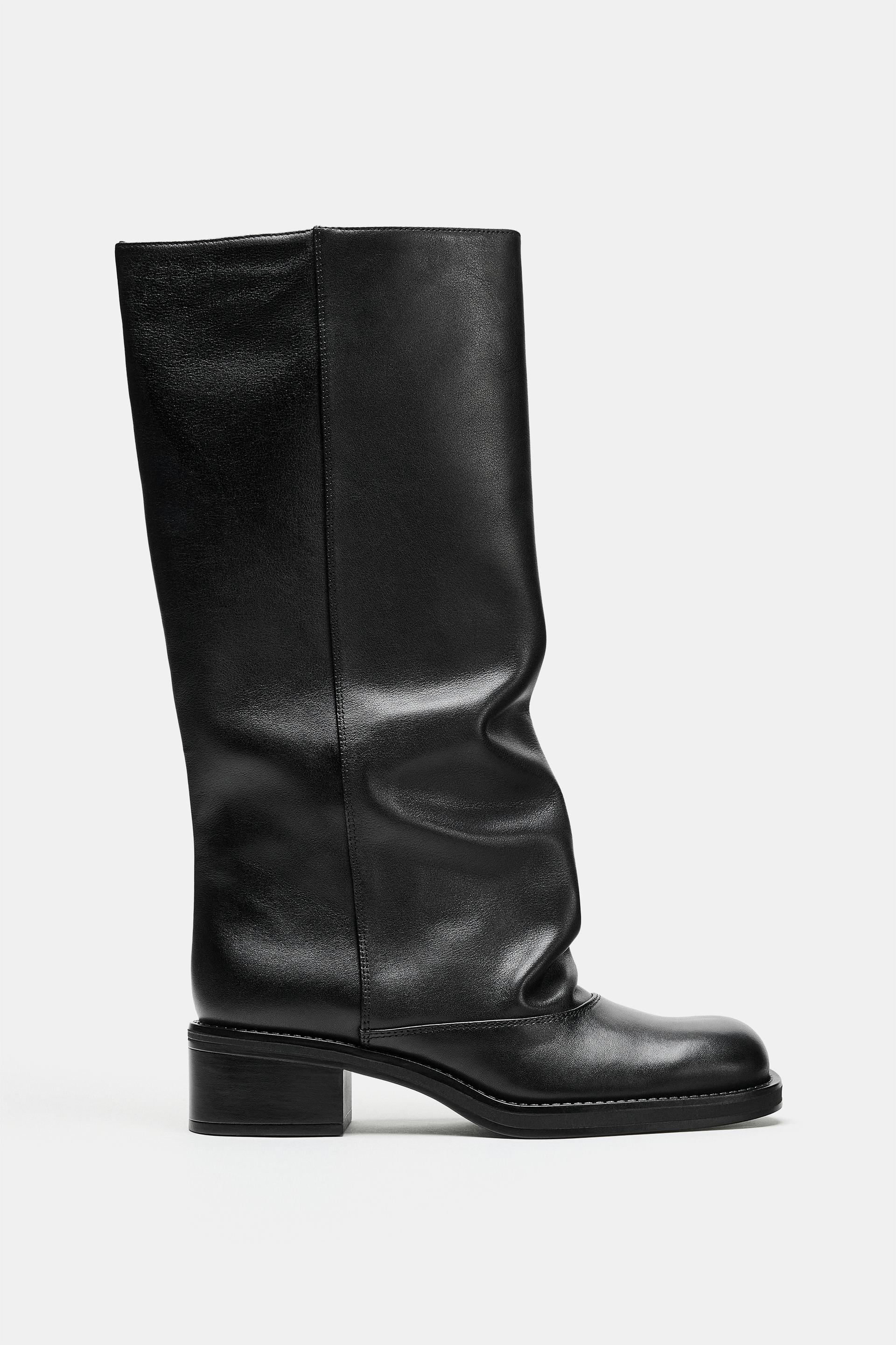 BOTTES MOTARDES EN CUIR