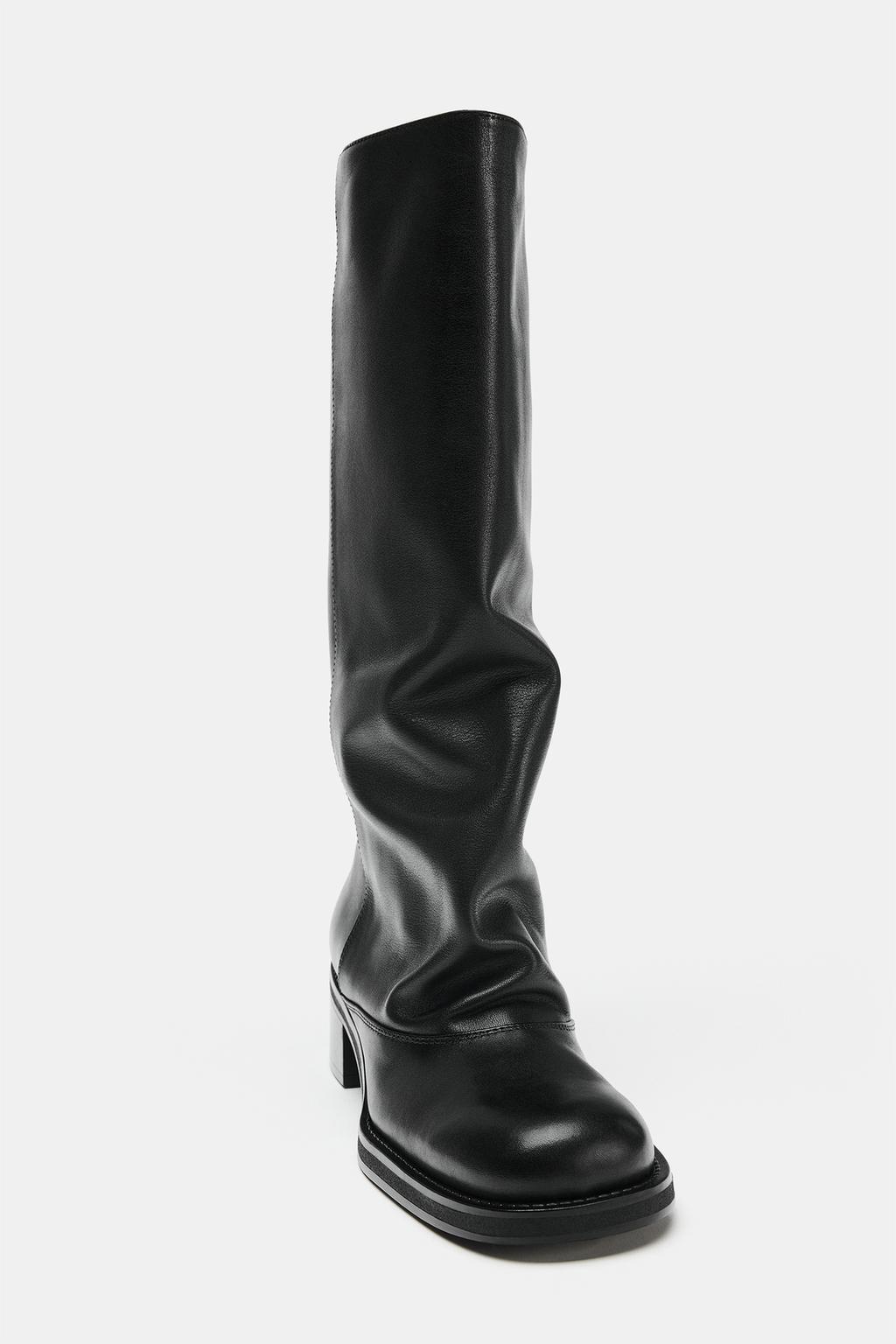 BOTTES MOTARDES EN CUIR