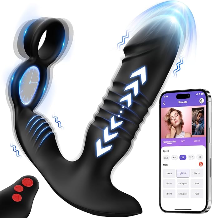 3-in-1 dual ring vibration💥💥 -- satisfy all your stimulation😍😍-suzhom