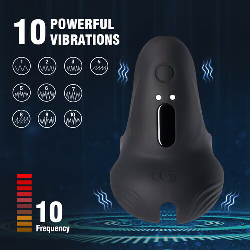 🔥2023 latest explosion 💥💥let you enjoy wonderful upgrades ❤ Adjustable vibration delay ring