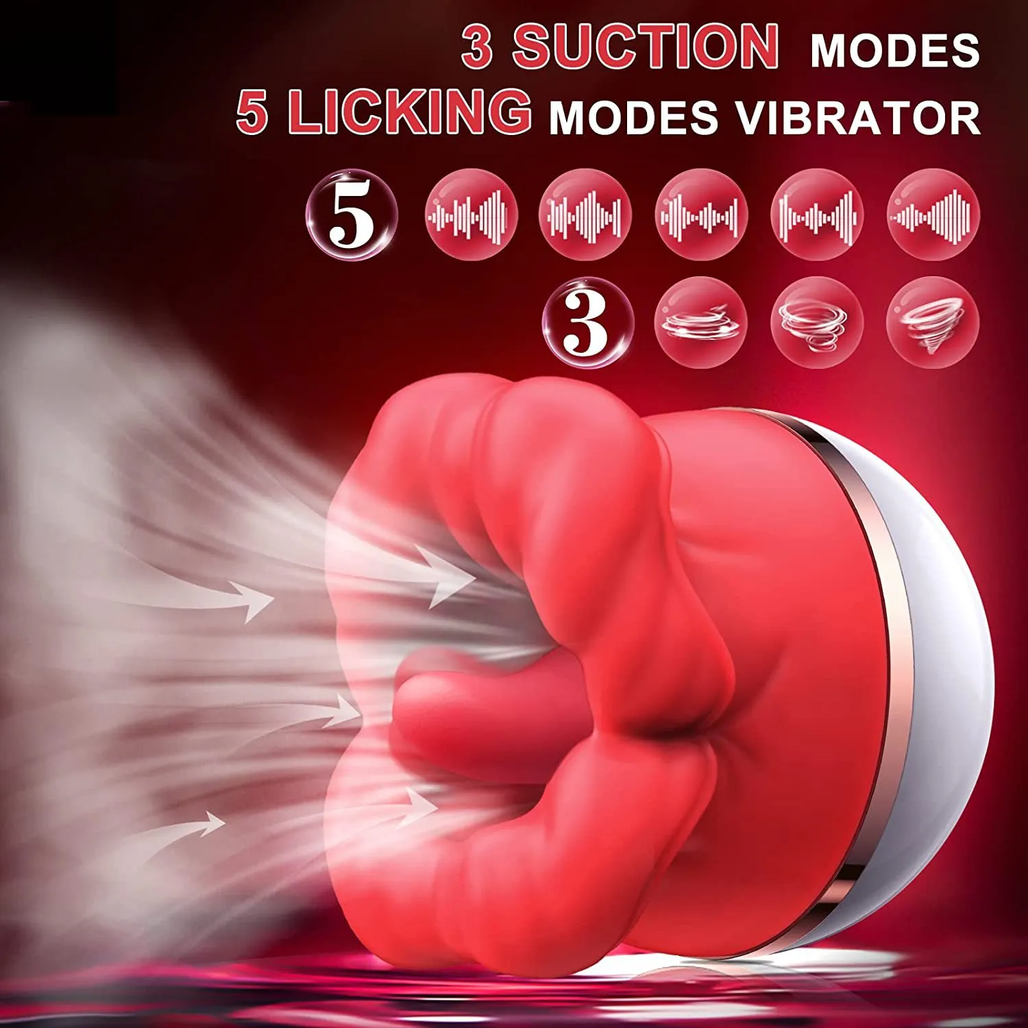 🎁2023 new product promotion 49% off😍-🎁🎁Rose Kiss😍gentle but stimulating😍-suzhom