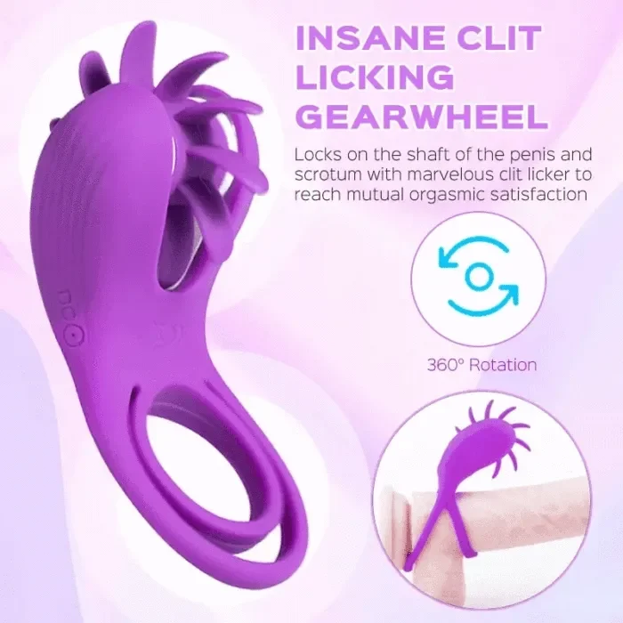 💥Passion Meet Performance series for couples -👑Roxy Vibrator Ring