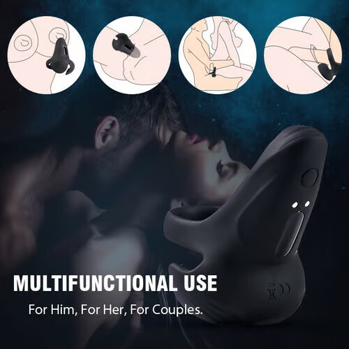 🔥2023 latest explosion 💥💥let you enjoy wonderful upgrades ❤ Adjustable vibration delay ring