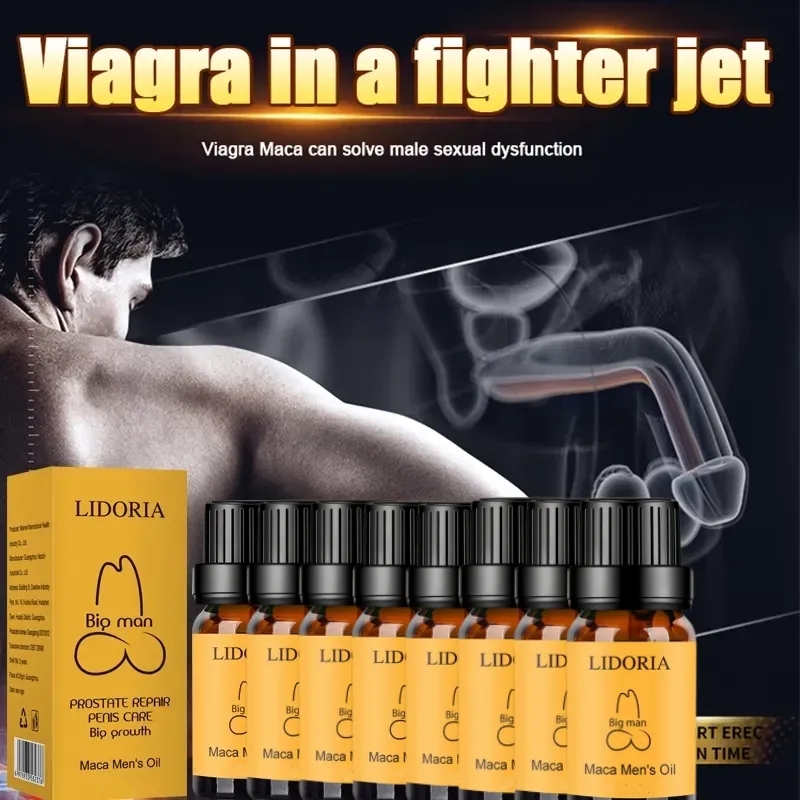 🔥Maca Penis Enlargement Massage Oil🔥man's secret weapon(God Of War Seven Times A Night）