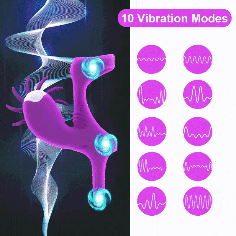 💥Passion Meet Performance series for couples -👑Roxy Vibrator Ring